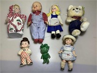 Branded collector dolls. Swiss Miss, Bobs Big