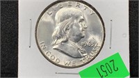 1963 Silver Franklin Half Dollar