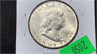 1962-D Silver Franklin Half Dollar