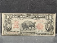 1901 US $10 Red Seal Note