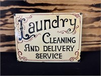 Laundry  Metal Sign