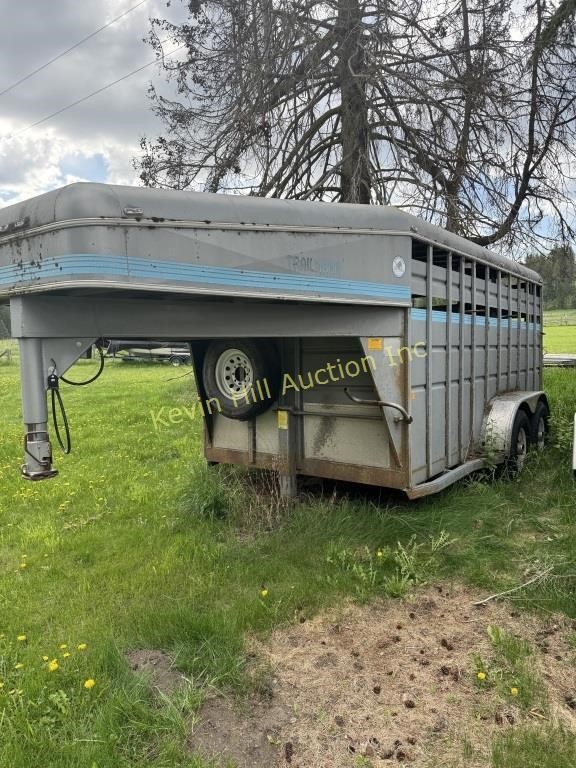 1993 Trailman Stock Trailer