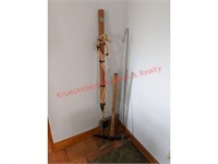 Reproduction Whale Harpoon, Pick Axe, Whip