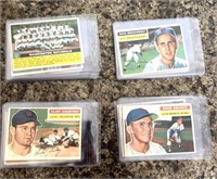 1956 topps nationals team lot