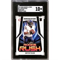 2021 Panini Justin Fields Rookie 40/80 Sgc 10