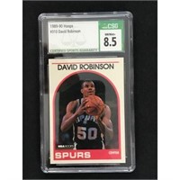 1989-90 Hoops David Robinson Rookie Cgs 8.5