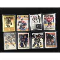 9 Vintage Hockey Cards Stars/hof