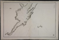 4 Maps: 3 nautical maps 1821 + Gallia Antiqua 1760