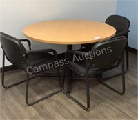 Round Dining Table with Chairs