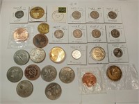 OF) Lot of assorted coins