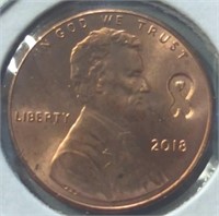Breast cancer awareness Lincoln penny