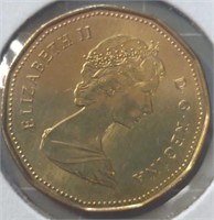 $1 Canadian coin
