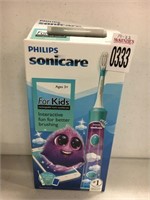 PHILIPS SONICARE KIDS RECHARGEABLE TOOTHBRUSH