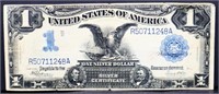 1899 black eagle $1 note