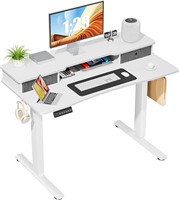 D-ELT001-4824SS Electric Standing Desk w/ Drawers