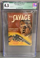 CGC Qualified 4.5 Doc Savage #143 Vol.24 #5 1945