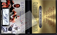 Emmitt Smith Man Myth Legend facsimile auto