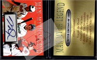 Mike Trout Man Myth Legend facsimile auto