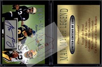 Aaron Rodgers Man Myth Legend facsimile auto