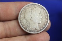 A 1900 Barber Half Dollar