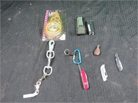 Cable Lock, Pocket Knives.Snaps