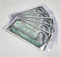 1967 Canada Centennial $1 Lot of 5