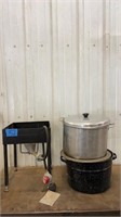 Propane stove and waterbath canners