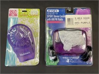 Purple Pocket Cooler & Sport Stereo Cassette