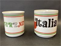 Firenze Italia Mug & Io Heart Italia Mug