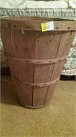 Antique Large basket and contents inside