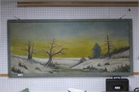 6 Ft Hand Painted Landscape Picture