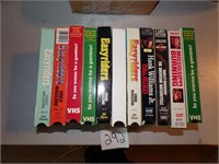 11 VHS Tapes