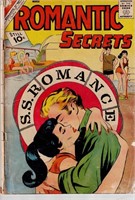 ROMANTIC SECRETS #47 (1962) COVER ATTACHED COMIC
