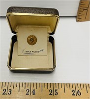 Gold Filled “B of RT 10 Year Membership” Railroad