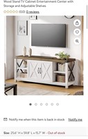 Wood Stand TV Cabinet Entertainment Center