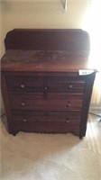 Walnut commode