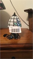 Leaded glass lamp