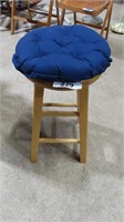 stool with padded topper