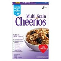 Multi Grain Cheerios Breakfast Cereal, Whole