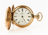 Jewelry Elgin Hunter Face Pocket Watch