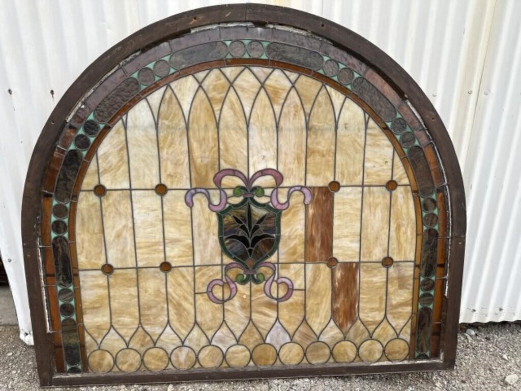 Stain Glass Window (cracked-see