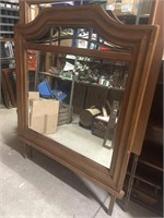 Mirror with nice wood frame