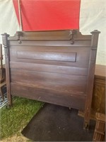 Vintage Fullsize Headboard footboard and siderails