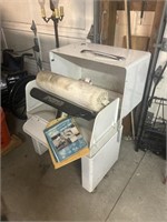 Vintage Ironrite Ironing Machine with Manual