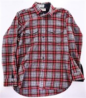 SAINT LAURANT Paris Size 39 (15.5) Plaid Shirt -Mo