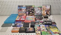 Assorted Console Games & Accessory Lot