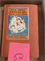 VINTAGE BOOK - FIVE LITTLE PEPPERS AND HOW THEY