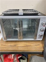 Large toaster over counter top French door 55L