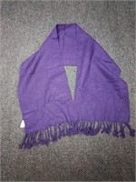 Acrylic women's scarf, 54" by 11.5"