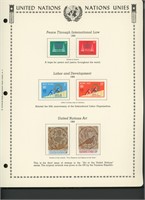 United Nations Peace Thru International LawStamps